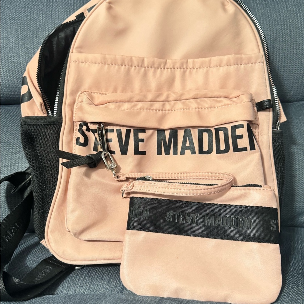 Steve Madden Blush Backpack with Pouch
